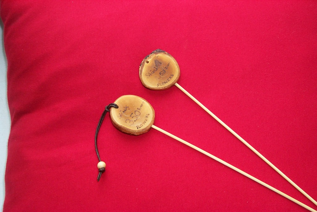 Preisstecker-/anhänger für Blumen