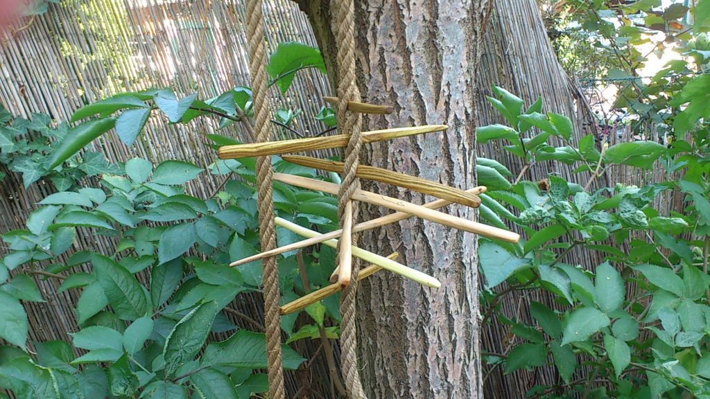 Haarspieße aus Birke, Essigbaum und Hainbuche