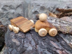 Gespann aus Eiche