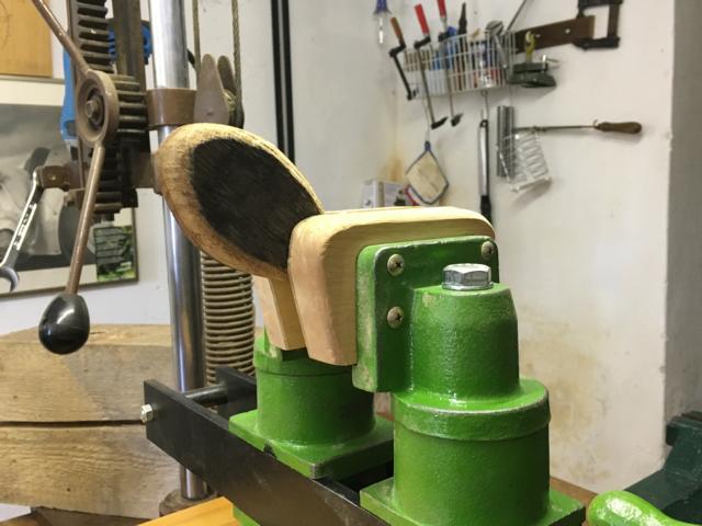 Werkstatt - am Schraubstock